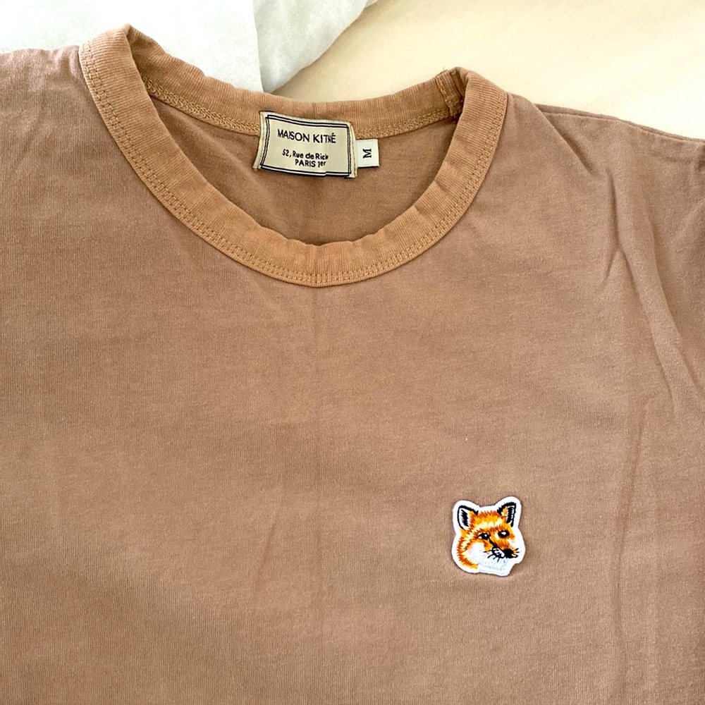 Maison Kitsune Tshirt(brown)